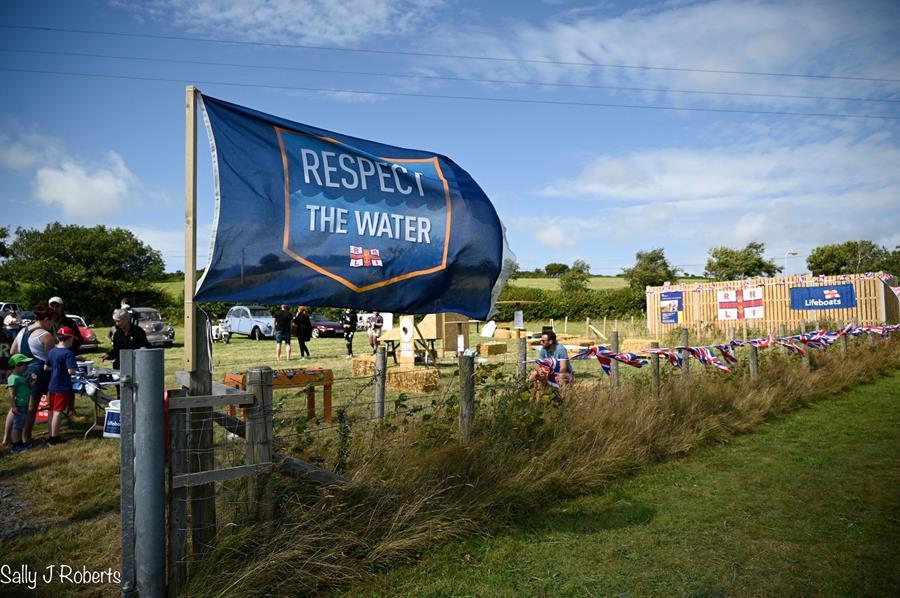 RNLI Lifeboat "Respect the Water" flag